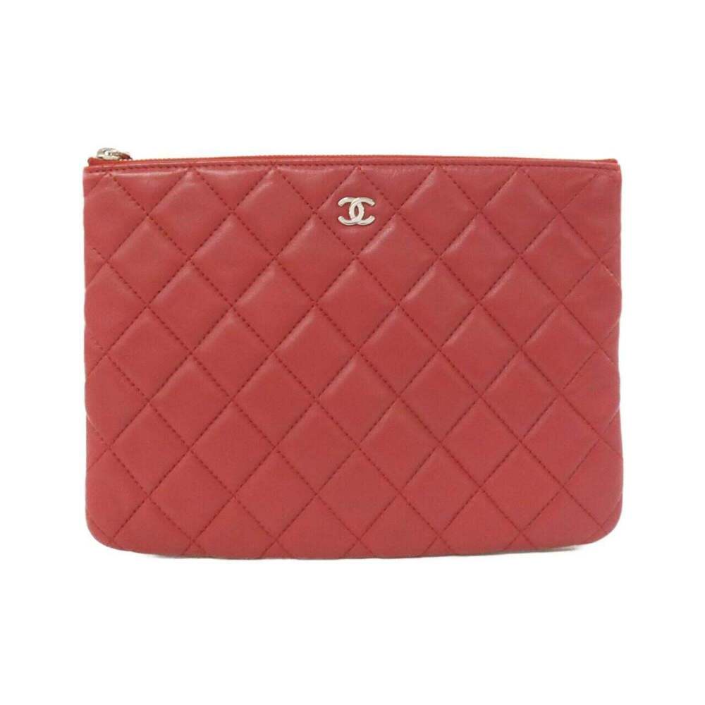 CHANEL Red Pouch